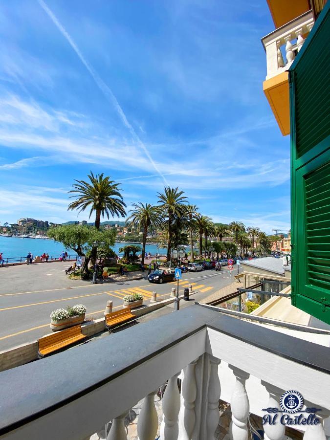 Welcome Riviera - Al Castello-Vista Mare -Romantico E Centrale A 20 Metri Dal Mare-Toll Parking At 15 Euro Per Day To Be Booked In Advance -Subject To Availability Ραπάλο Εξωτερικό φωτογραφία